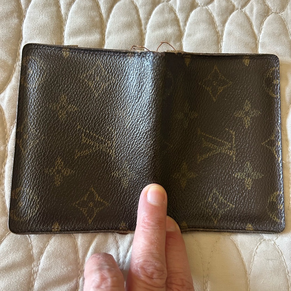 Louis Vuitton Brown Monogram Wallet Project Piece